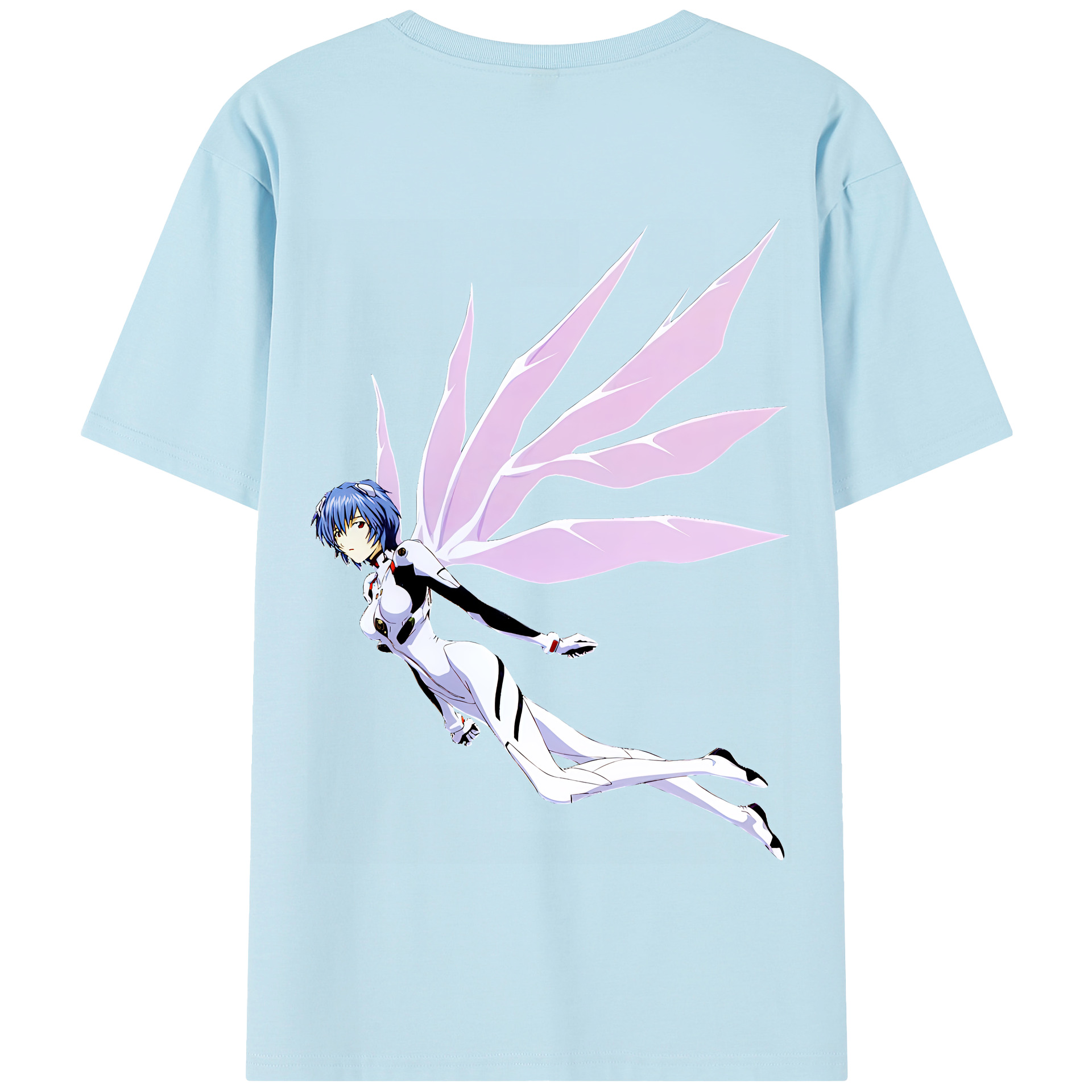 （画像用） EVA 新世紀エヴァンゲリオン 綿100％半袖Tシャツ（背面プリント）